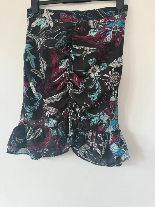 Karen Millen Patterned Fishtail Skirt, preloved