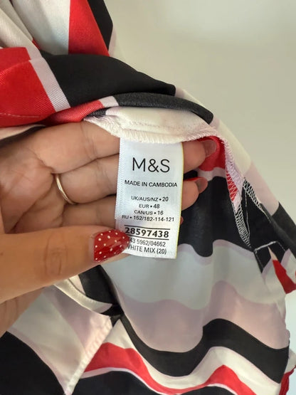 Marks and Spencer’s Striped Satin Shirt, photo 4 of 4
