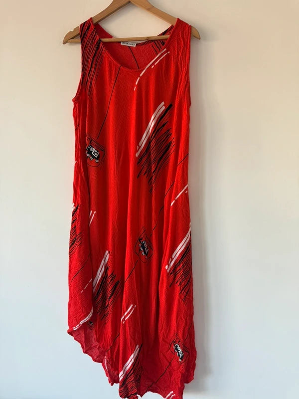 Eastern Classics Red Holiday Dress, photo 5 of 5