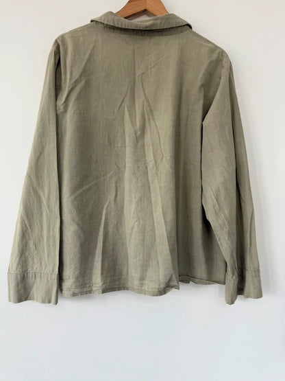 Lipsy Green Khaki Shirt, photo 5 of 5