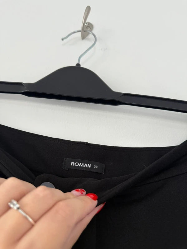 Roman Black Smart Trousers, photo 4 of 5