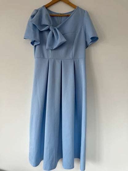 Shein Blue Formal Dress, photo 2 of 5