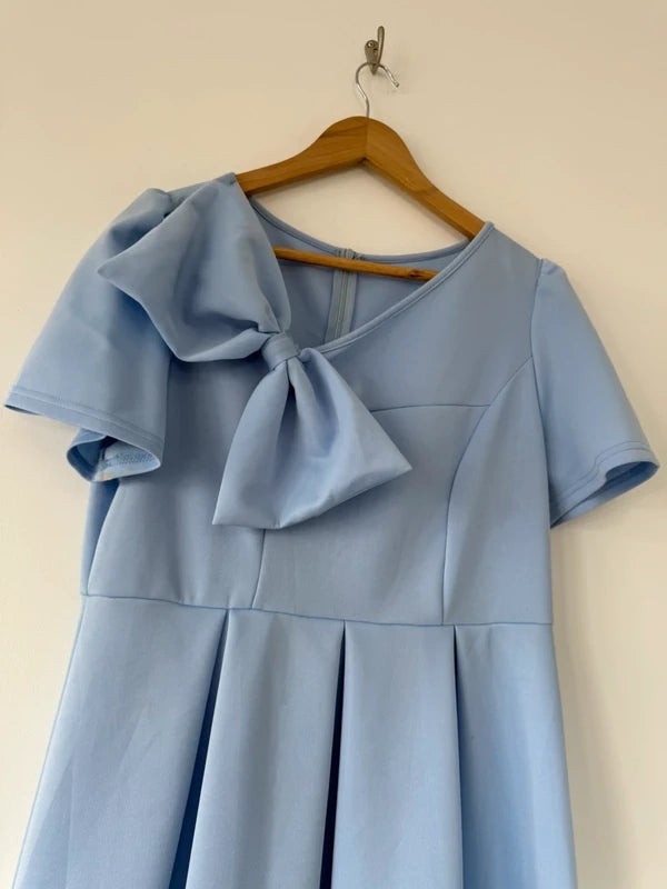 Shein Blue Formal Dress, photo 3 of 5