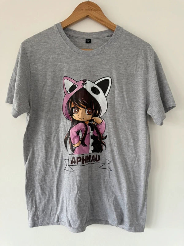 Anime Grey T Shirt, preloved