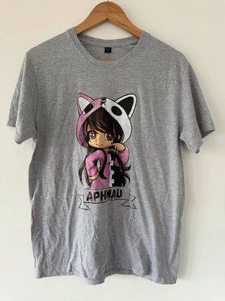 Anime Grey T Shirt, preloved
