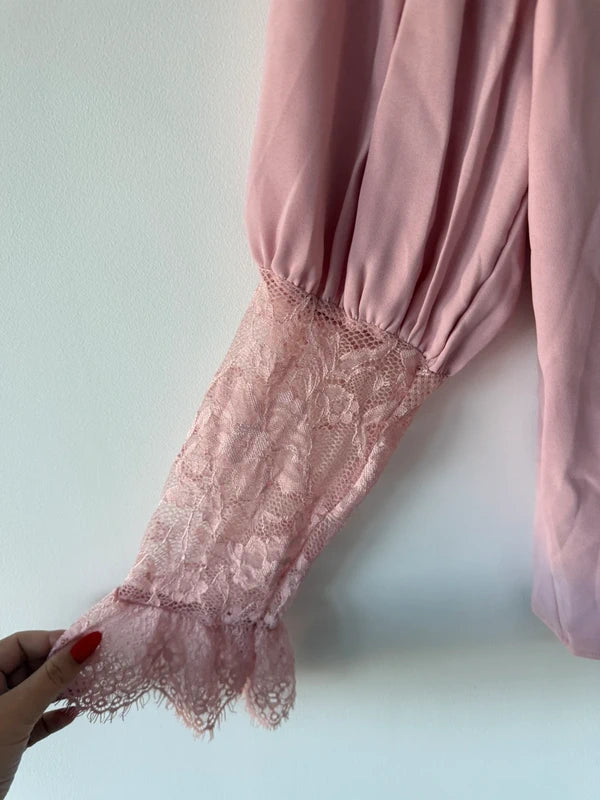 Shein Curve Pink Shirt, photo 3 of 4