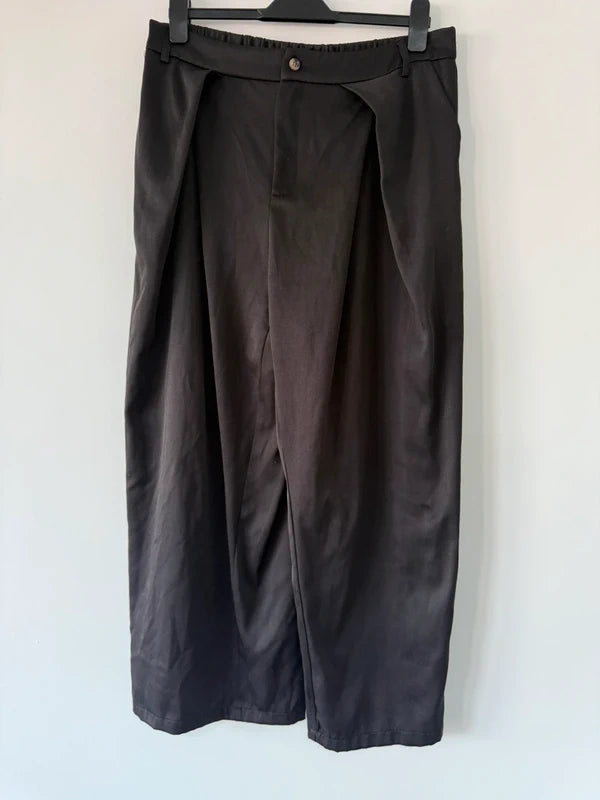 Shein Curve Black Trousers Curve, preloved
