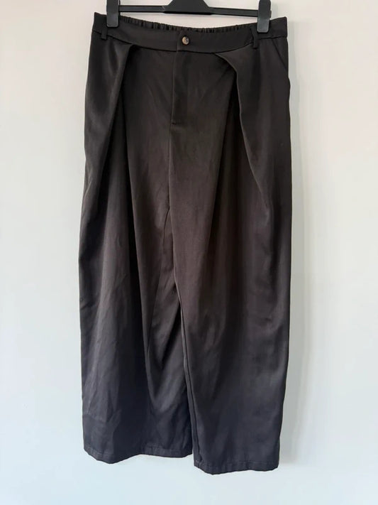 Shein Curve Black Trousers Curve, preloved