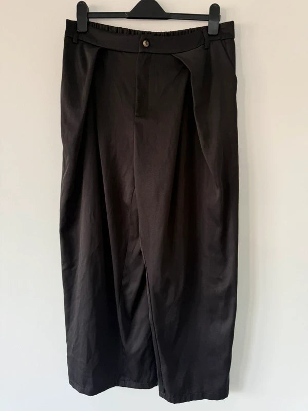 Shein Curve Black Trousers Curve, photo 2 of 3