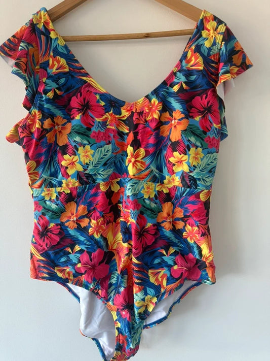 Shein Swimming Costume Floral, photo 2 of 4