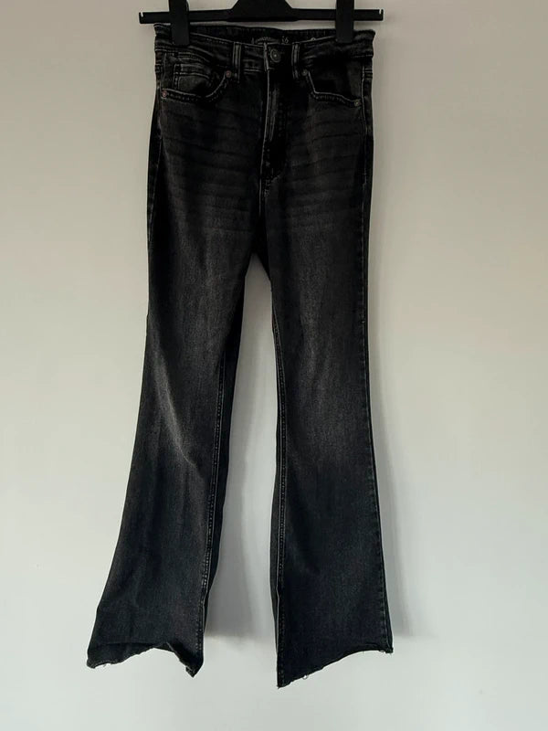 Stradivarius Grey Wide Legged Jeans, photo 2 of 4
