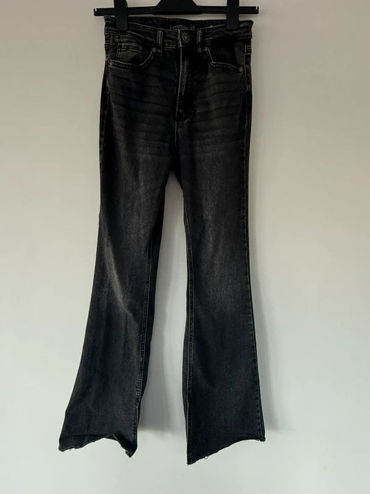 Stradivarius Grey Wide Legged Jeans, photo 2 of 4