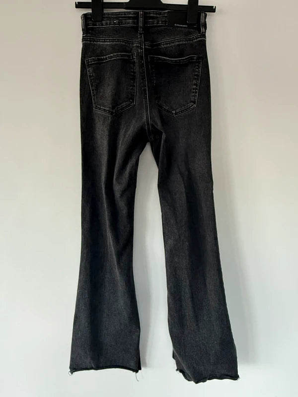 Stradivarius Grey Wide Legged Jeans, photo 4 of 4