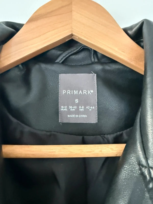 Primark Leather Black Jacket, photo 3 of 5