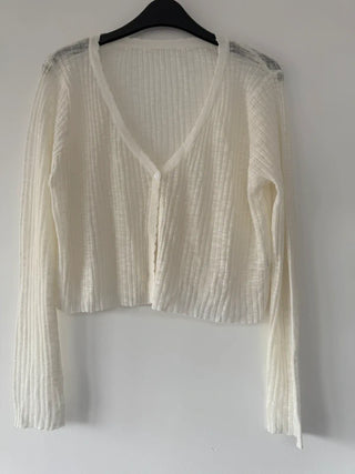 Cream Summer Cardigan, preloved
