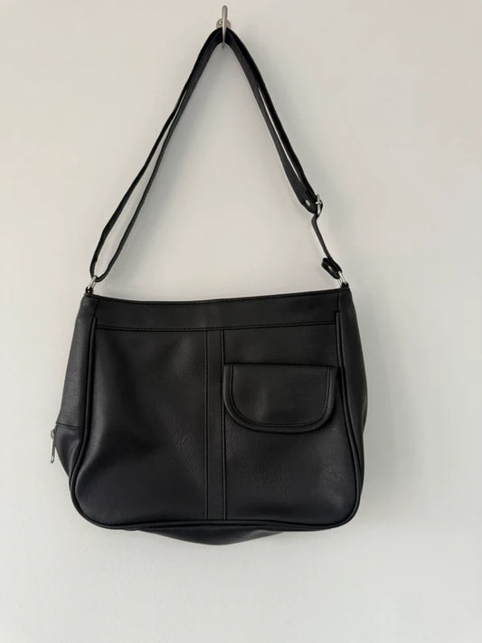 Nathalie Anderson Black Shoulder Bag, preloved
