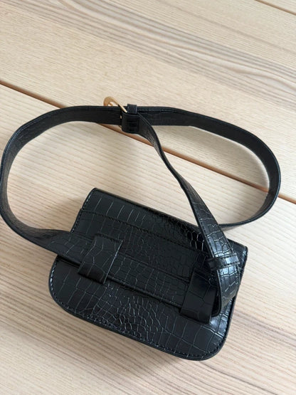 Belt Bag Black Crocodile Style, photo 3 of 3