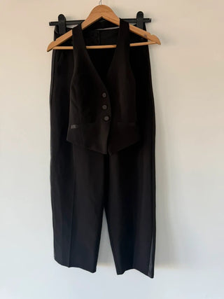 Rita Ora Black Suit Set, preloved