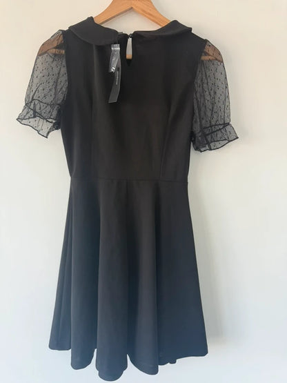 Black Lace Collar Dress, photo 2 of 3