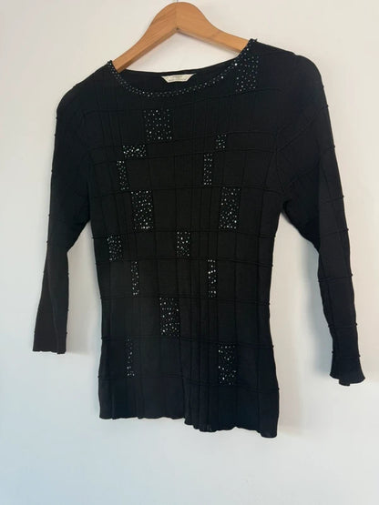Marks and Spencer st Michael’s y2k black top, preloved