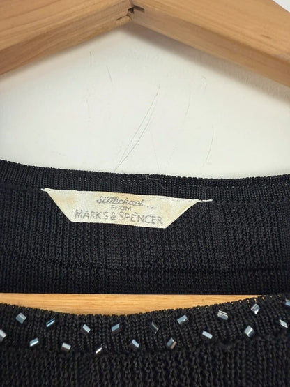 Marks and Spencer st Michael’s y2k black top, photo 3 of 4