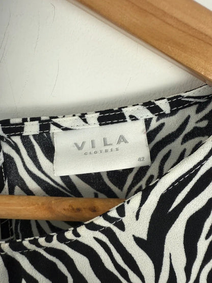 Vila zebra print blouse, photo 3 of 3