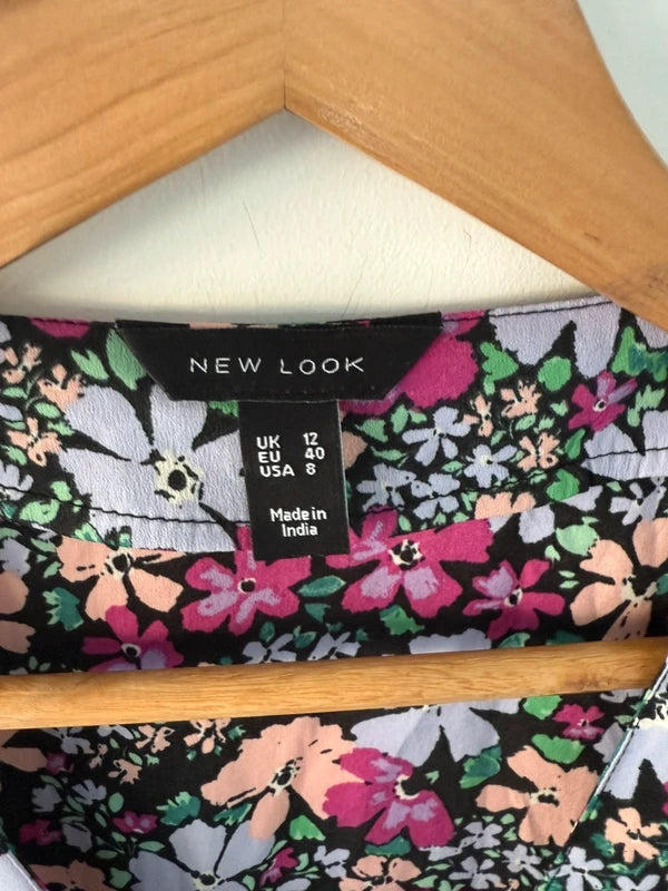 New look floral long colourful dress, photo 5 of 5