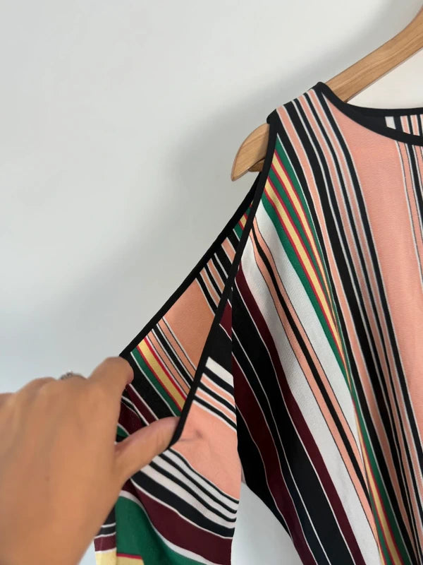 River island colourful striped blouse, photo 3 of 4