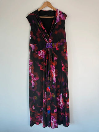 Debenhams maxi floral flower dress, preloved