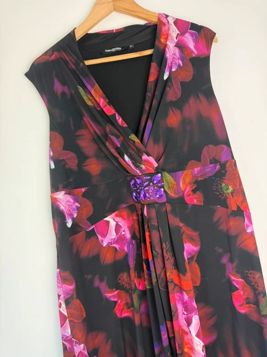 Debenhams maxi floral flower dress, photo 2 of 4