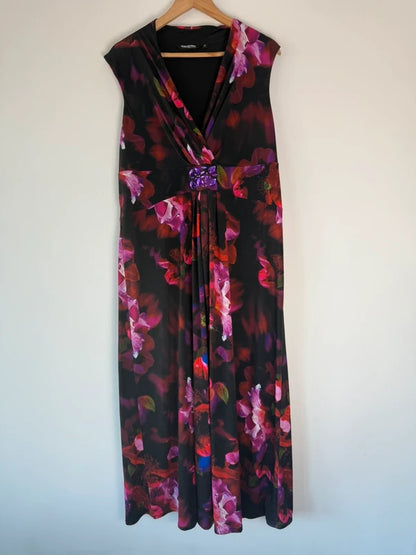 Debenhams maxi floral flower dress, photo 3 of 4