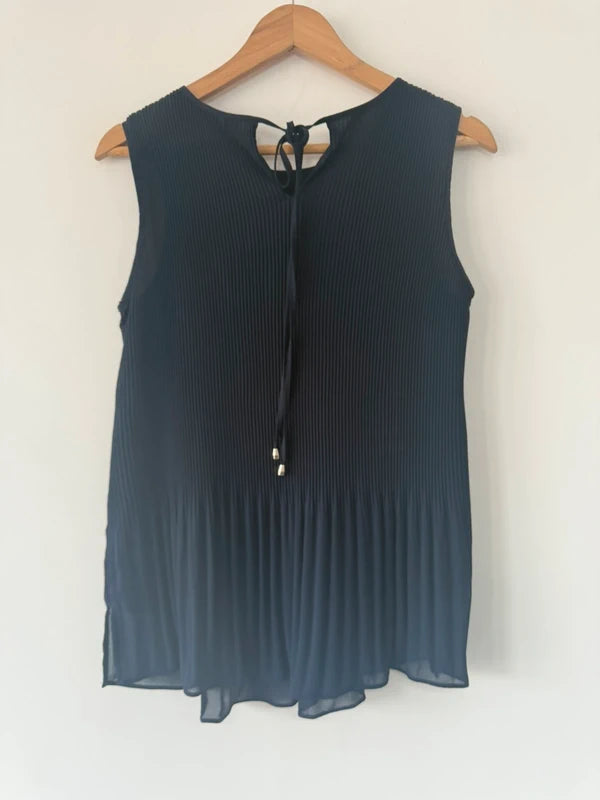 Next navy blue blouse top, photo 5 of 5
