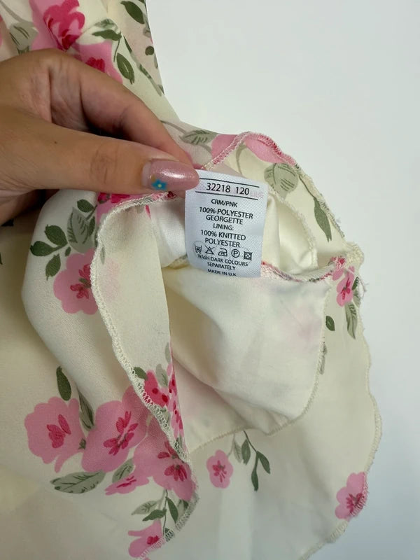 Evie yellow and pink floral blouse, photo 5 of 5