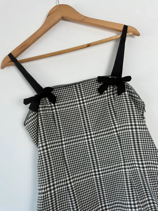 Kimchi blue urban outfitters checkered dress, photo 2 of 5
