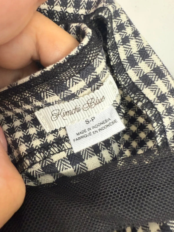 Kimchi blue urban outfitters checkered dress, photo 5 of 5