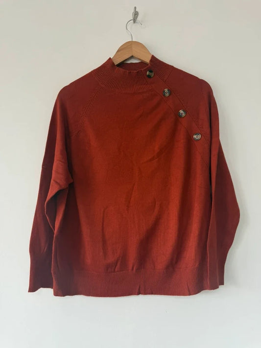 M&CO burnt orange jumper, preloved