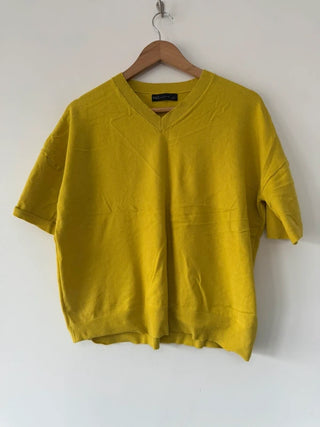 M&S yellow mustard jumper, preloved