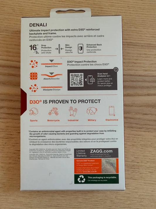 Zagg gear 4 black phone case new in the box, photo 2 of 2