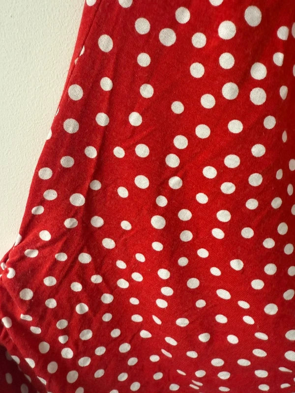 Red polka dot short sleeved top TU, photo 4 of 5