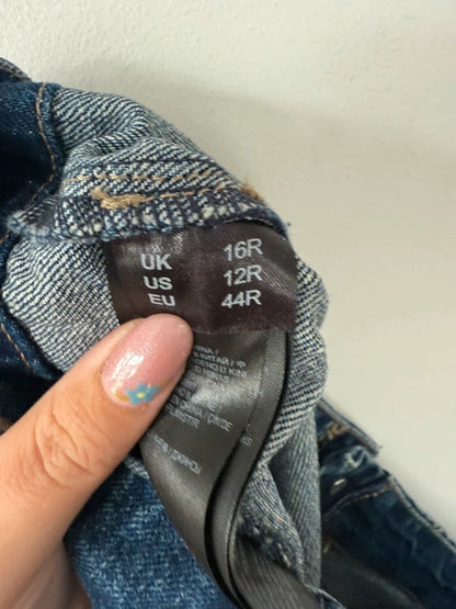 JD Williams blue denim jeans size 16 regular, photo 4 of 4